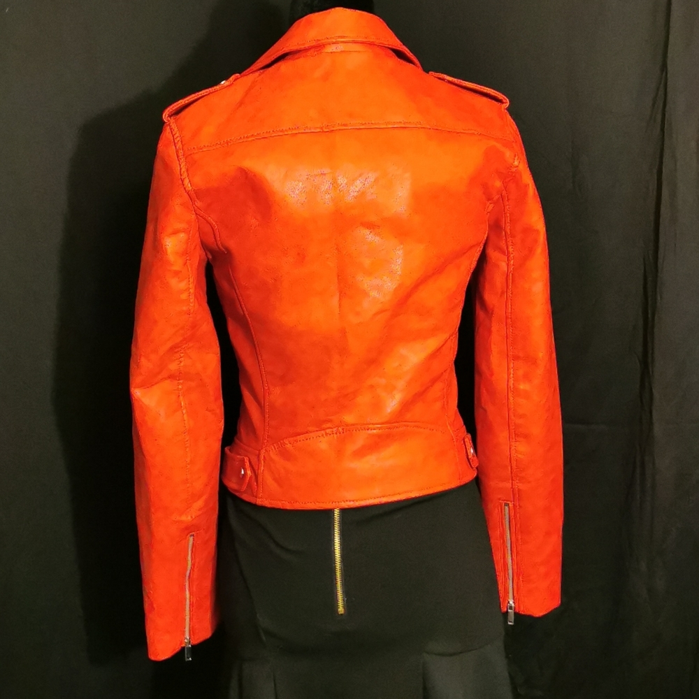 Red bomber jacket - Picture 2 of 3